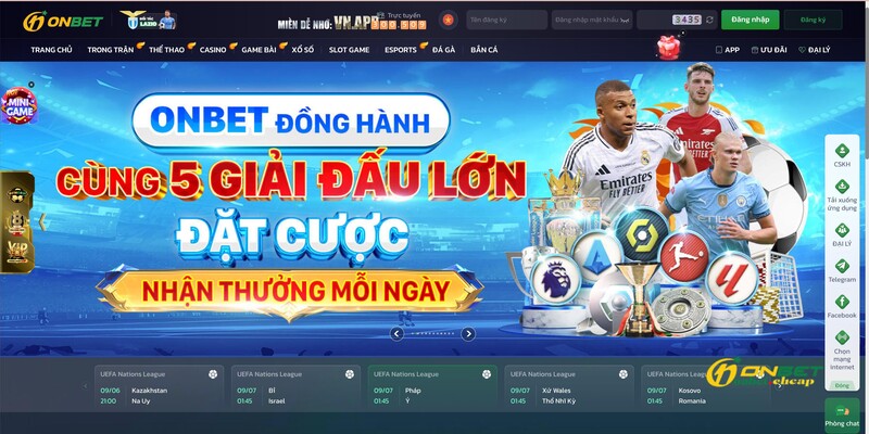 Tiến hành xác minh để hoàn tất đăng ký Onbet